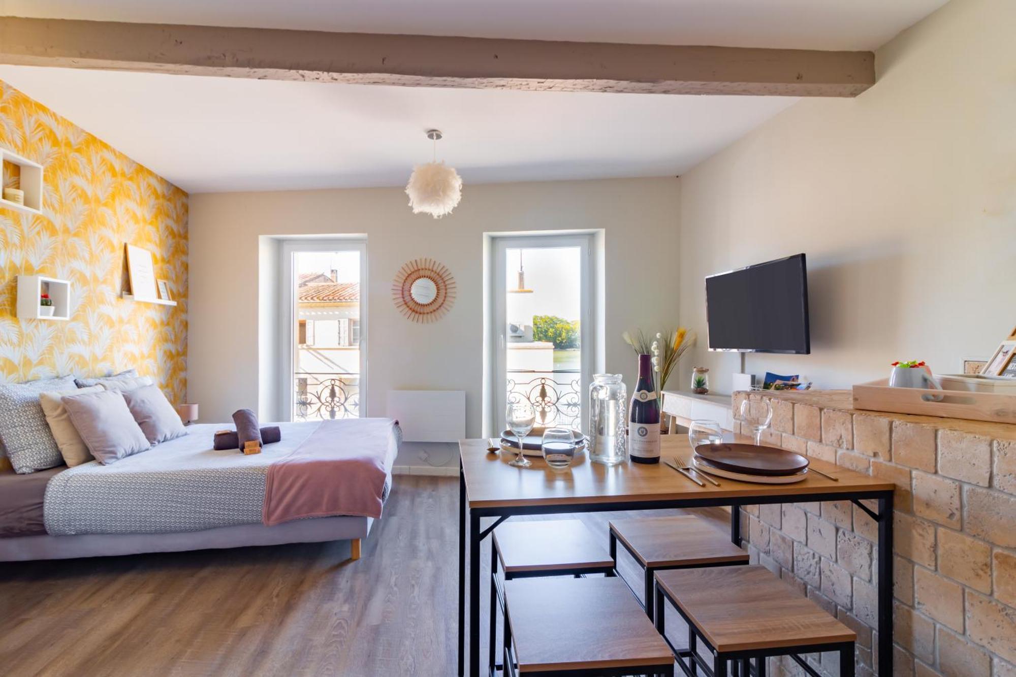 Appartamento Au Pied Du Grand Bassin Castelnaudary Esterno foto